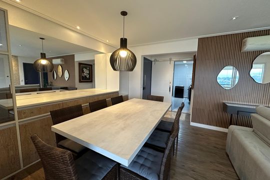 Sala de Jantar de apartamento para alugar com 4 quartos, 144m² em Alphaville, Santana de Parnaíba