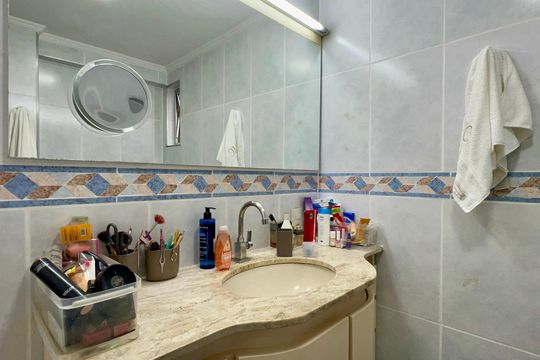 Banheiro da Suíte de apartamento para alugar com 3 quartos, 140m² em Pinheiros, São Paulo