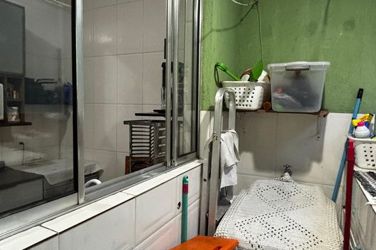 Área de Serviço de apartamento à venda com 1 quarto, 53m² em Centro, Santo André