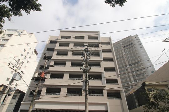 Fachada de kitnet/studio à venda com 1 quarto, 26m² em Vila Deodoro, São Paulo