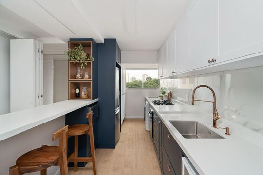 Cozinha de apartamento à venda com 2 quartos, 75m² em Vila Mariana, São Paulo