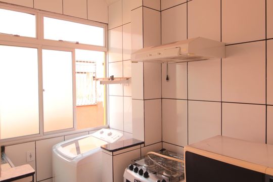Cozinha e Área de Serviço de apartamento à venda com 2 quartos, 63m² em São Francisco, Belo Horizonte