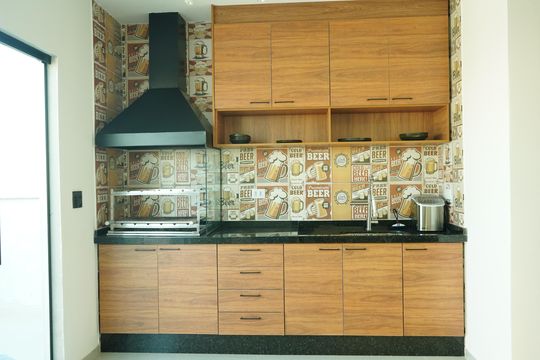 Área gourmet de apartamento à venda com 2 quartos, 93m² em Chácara Santo Antônio (Zona Leste), São Paulo