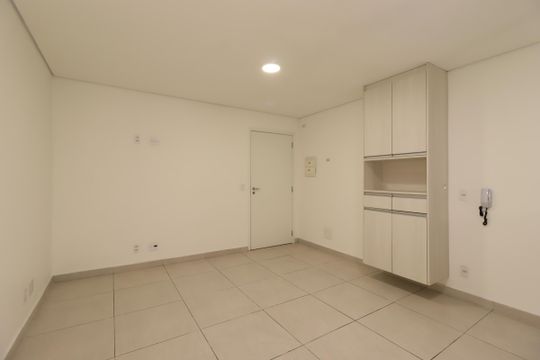 Sala / Cozinha de apartamento à venda com 2 quartos, 63m² em Vila Pires, Santo André