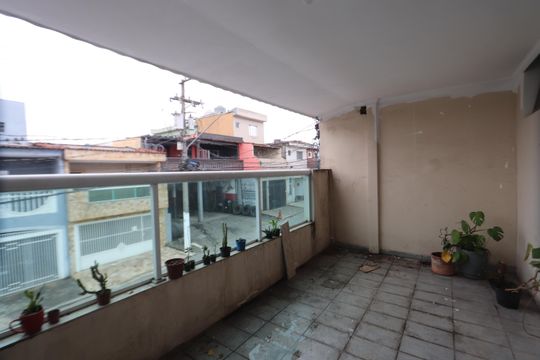 Varanda da Suíte 2 de casa à venda com 5 quartos, 170m² em Jardim Tiete, São Paulo