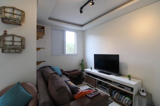 Sala de apartamento à venda com 3 quartos, 65m² em Jardim Caboré, São Paulo
