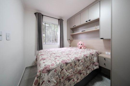 Quarto de apartamento à venda com 1 quarto, 40m² em Cangaiba, São Paulo