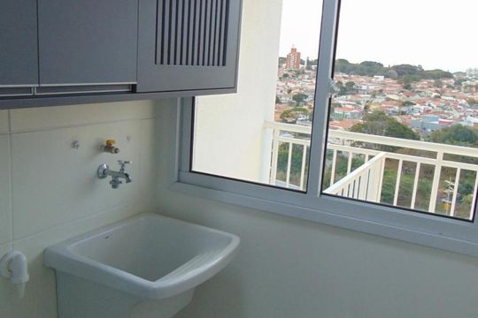Área de serviço de apartamento à venda com 3 quartos, 75m² em Jardim Nossa Senhora Auxiliadora, Campinas
