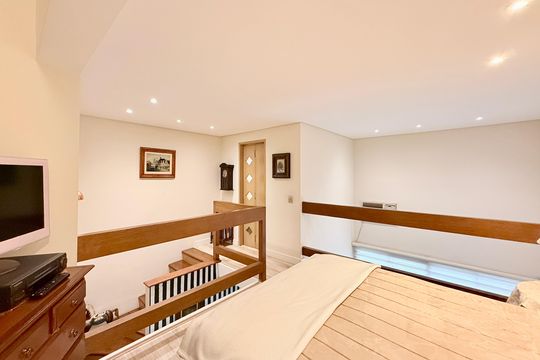 Suíte  de apartamento à venda com 1 quarto, 48m² em Brooklin, São Paulo
