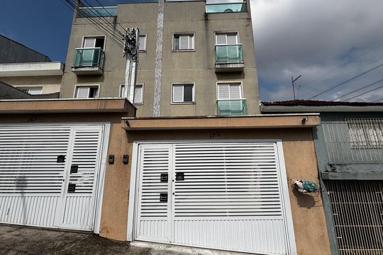Fachada de apartamento à venda com 2 quartos, 76m² em Jardim Alvorada, Santo André
