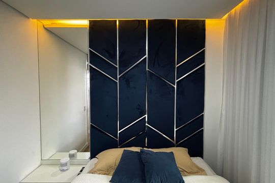Quarto 1 de apartamento à venda com 2 quartos, 76m² em Jardim Alvorada, Santo André