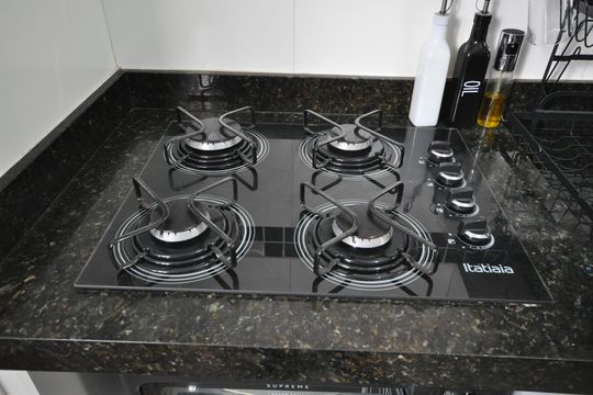 Cozinha de casa de condomínio à venda com 2 quartos, 40m² em Vila Gustavo, São Paulo