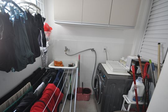 Área de Serviço de casa de condomínio à venda com 2 quartos, 40m² em Vila Gustavo, São Paulo