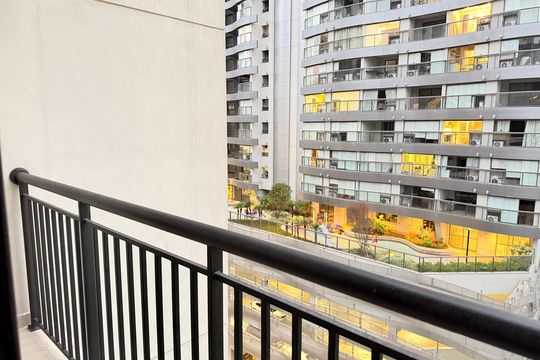 Vista de kitnet/studio à venda com 1 quarto, 23m² em Jardim das Acacias, São Paulo