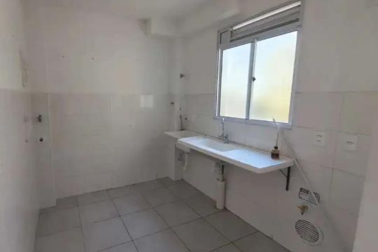 Cozinha de apartamento à venda com 1 quarto, 45m² em Restinga, Porto Alegre