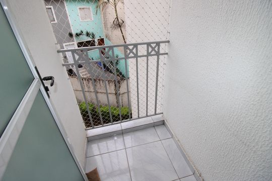 Varanda de apartamento à venda com 2 quartos, 53m² em Cidade Líder, São Paulo