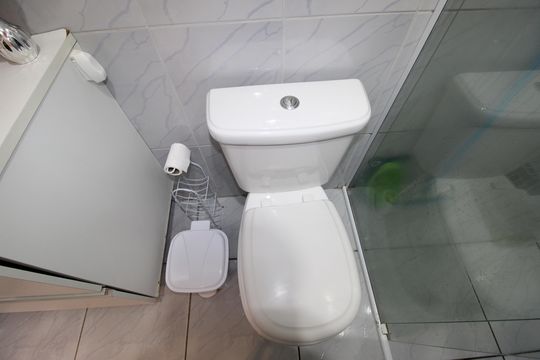 Banheiro de apartamento à venda com 2 quartos, 53m² em Cidade Líder, São Paulo