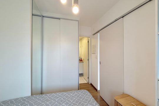 Suíte  de apartamento à venda com 1 quarto, 33m² em Chácara Santo Antônio (zona Sul), São Paulo