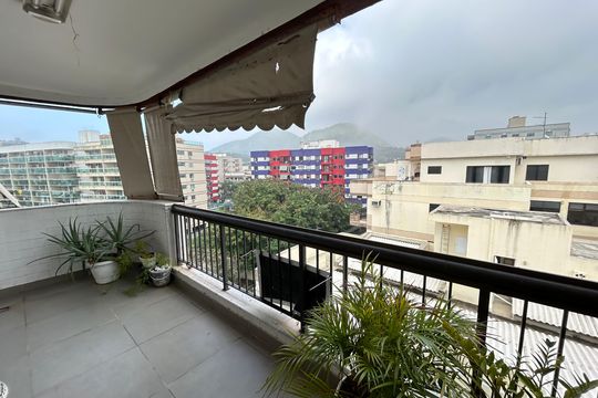 Varanda da Sala de apartamento à venda com 2 quartos, 126m² em Vila Valqueire, Rio de Janeiro