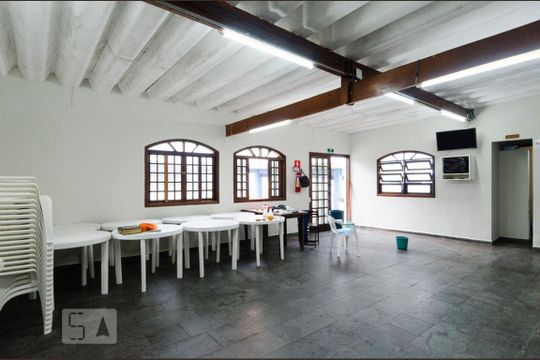 Área comum - Salão de festas de apartamento para alugar com 2 quartos, 56m² em Vila Marchi, São Bernardo do Campo