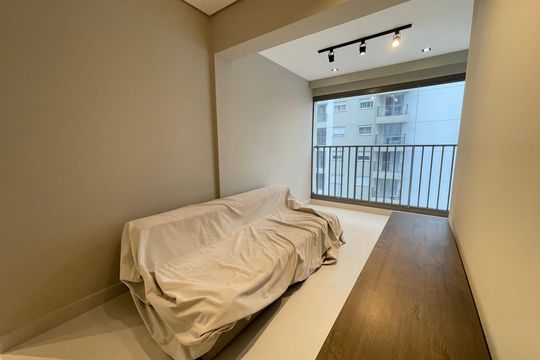 Sala de apartamento para alugar com 1 quarto, 45m² em Vila Sonia, São Paulo