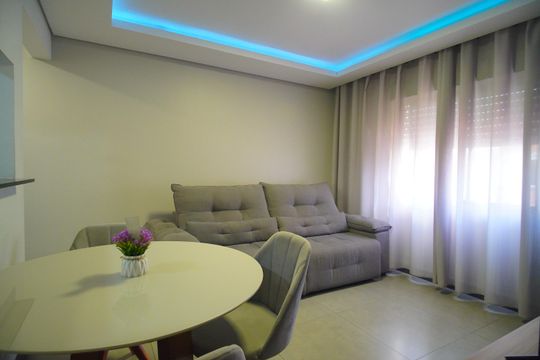 Sala de apartamento à venda com 2 quartos, 54m² em São Miguel, São Leopoldo