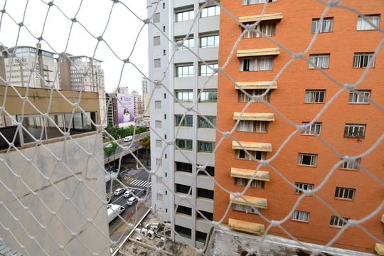 Sala - Vista de apartamento à venda com 1 quarto, 40m² em Centro, Campinas