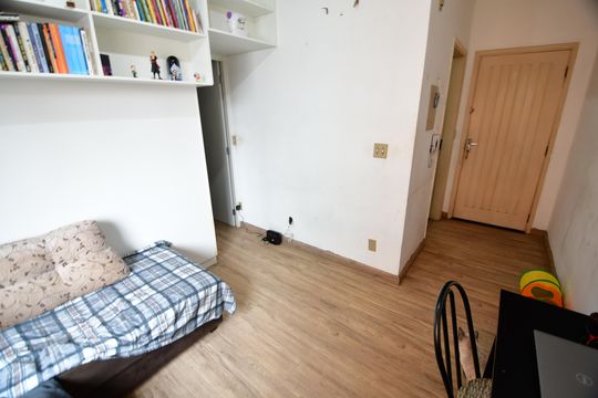 Sala de apartamento à venda com 1 quarto, 40m² em Centro, Campinas
