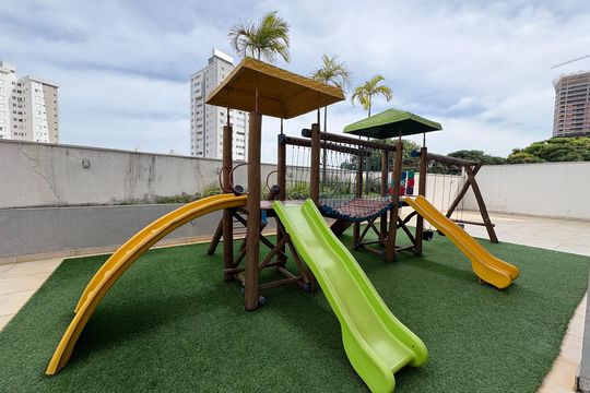 Área comum - Playground de apartamento à venda com 3 quartos, 89m² em Parque Amazonia, Goiânia