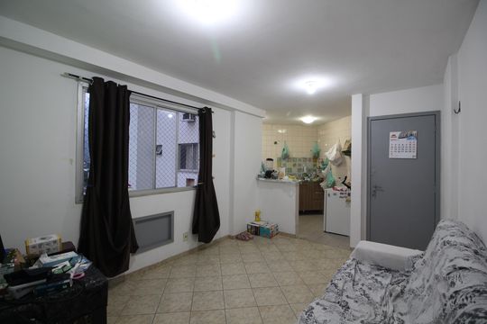 Sala de apartamento à venda com 3 quartos, 75m² em Anil, Rio de Janeiro