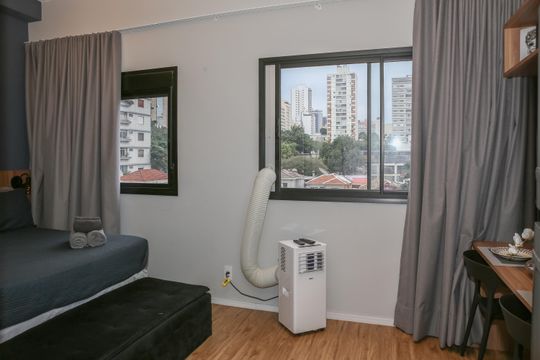 Studio de kitnet/studio para alugar com 1 quarto, 24m² em Pompeia, São Paulo
