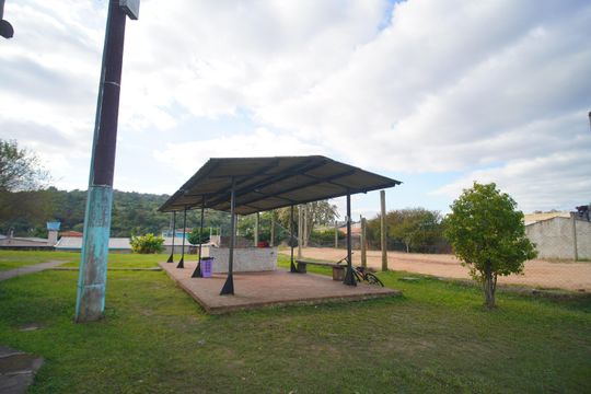Área comum - Churrasqueira de apartamento para alugar com 2 quartos, 48m² em Lomba da Palmeira, Sapucaia do Sul