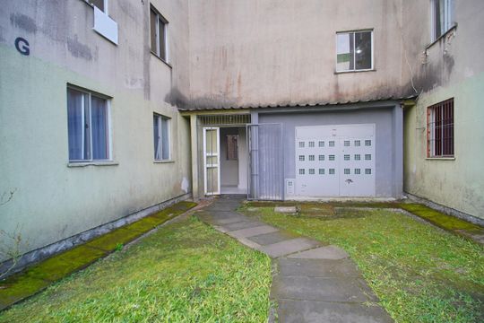 Fachada do bloco de apartamento para alugar com 2 quartos, 48m² em Lomba da Palmeira, Sapucaia do Sul