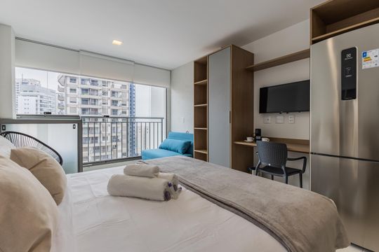 Studio de kitnet/studio à venda com 1 quarto, 26m² em Pompeia, São Paulo