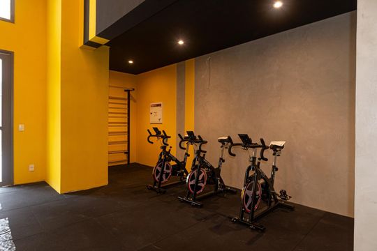 Área comum - Academia de kitnet/studio para alugar com 1 quarto, 25m² em Bela Vista, São Paulo