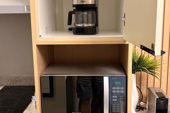 Cozinha de kitnet/studio à venda com 1 quarto, 29m² em Planalto Paulista, São Paulo