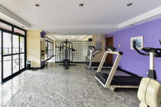 Área comum - Academia de apartamento à venda com 3 quartos, 125m² em Centro, São Bernardo do Campo