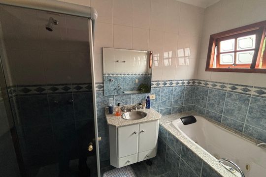Banheiro da Suíte 1 de casa à venda com 3 quartos, 280m² em Cidade Patriarca, São Paulo