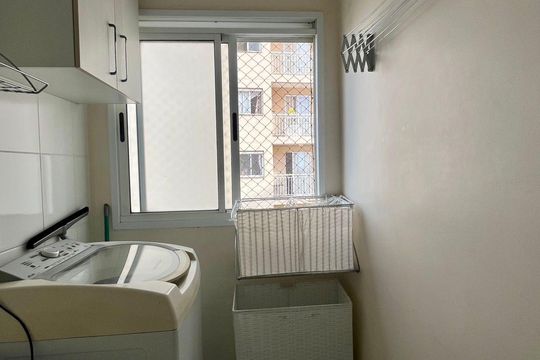 Área de Serviço de apartamento para alugar com 2 quartos, 56m² em Vila Progresso, Campinas