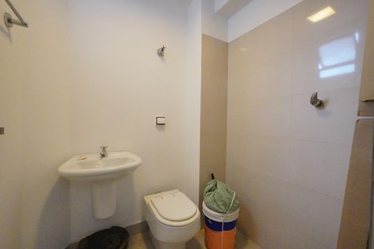 Banheiro de serviço de apartamento à venda com 3 quartos, 127m² em Paraíso, São Paulo