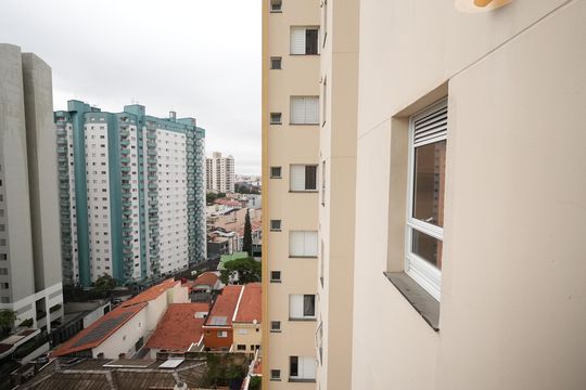 Vista do Quarto 2 de apartamento à venda com 2 quartos, 68m² em Vila Gilda, Santo André