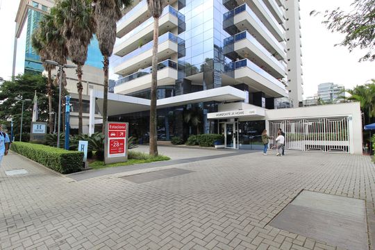 Fachada de apartamento para alugar com 1 quarto, 54m² em Vila Nova Conceição, São Paulo