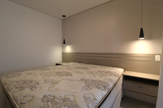 Quarto Suíte de apartamento para alugar com 1 quarto, 54m² em Vila Nova Conceição, São Paulo