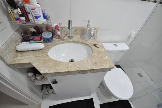 Banheiro de casa de condomínio à venda com 2 quartos, 48m² em Tucuruvi, São Paulo