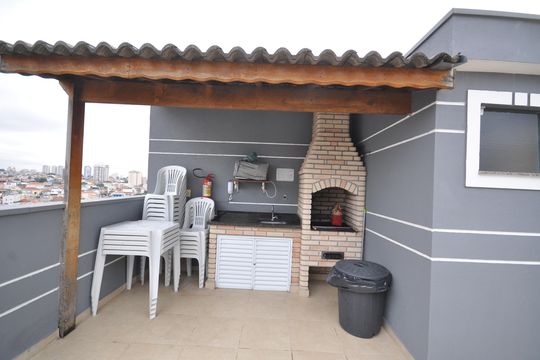 Área comum - Churrasqueira de casa de condomínio à venda com 2 quartos, 48m² em Tucuruvi, São Paulo