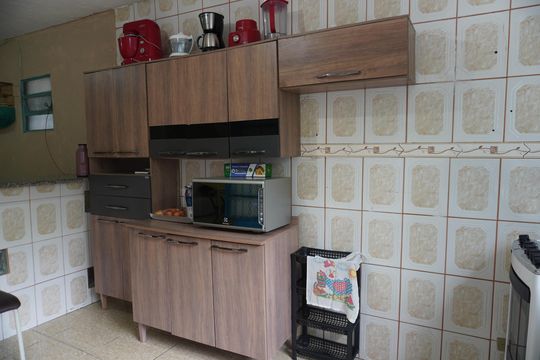 Cozinha de casa à venda com 2 quartos, 141m² em Vila Carmosina, São Paulo