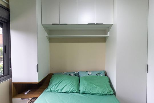 Quarto 2 de apartamento para alugar com 2 quartos, 46m² em Vila Constanca, São Paulo