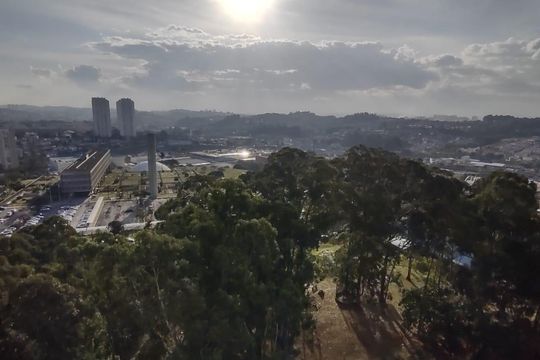 Vista de apartamento à venda com 3 quartos, 72m² em Jardim Maria Rosa, Taboão da Serra