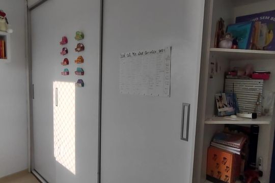 Quarto de apartamento à venda com 3 quartos, 72m² em Jardim Maria Rosa, Taboão da Serra