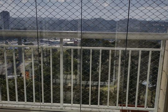 Varanda de apartamento à venda com 3 quartos, 72m² em Jardim Maria Rosa, Taboão da Serra